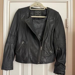 Lucky Brand Black Leather Jacket